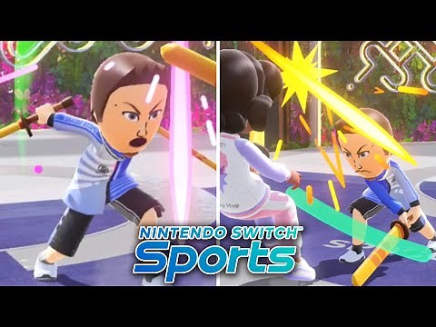 ⚔ FIRST LOOK AT CHAMBARA in Nintendo Switch Sports!
