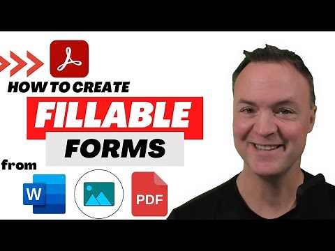 How to Convert Forms to Fillable PDFs with Adobe Acrobat Pro