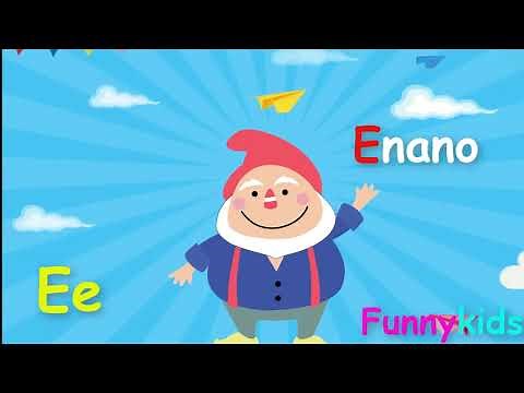 La letra E para niños/ Palabras con E para niños/ Palabras que inician con E