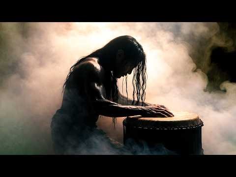 🌑 Cave Shamanic Trance • Deep Ancestral Immersion & Full Nervous System Grounding • Primordial Drum