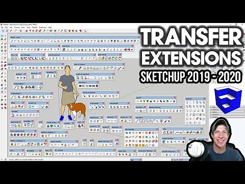 Transferring Extensions from SketchUp 2019 to SketchUp 2020!