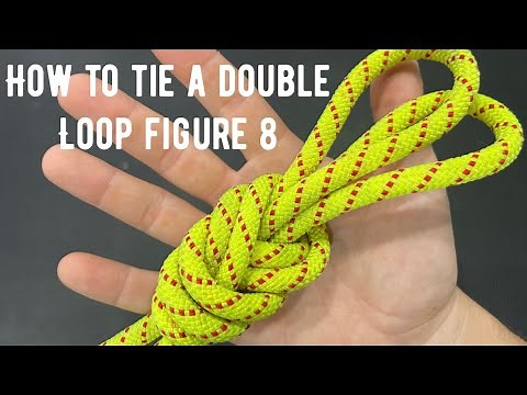How to tie a Double Loop Figure 8
