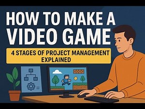 How to Make a Video Game | 4 Stages of Project Management Explained!
