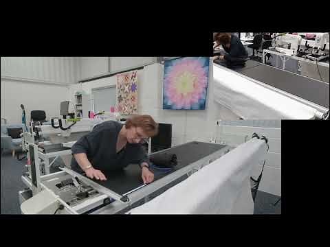 Installing a Pro Stitcher Lite Flexi Rack on Handi Quilter Loft Frame for Moxie and Simply Sixteen