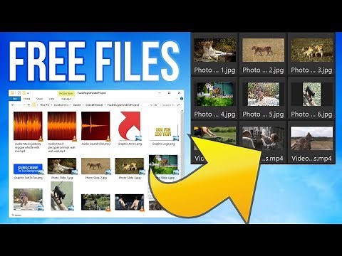 Free Video Editor Test Files Pack (MP4, MP3, JPG, PNG) ~ Sample Video Project