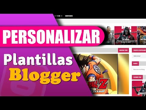 La Mejor Plantilla para Blogger – (Carga Rápida, SEO, Responsive) Gratis✔️