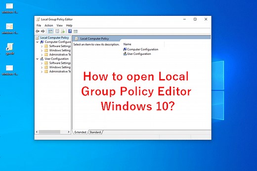 How To Open Local Group Policy Editor In Windows 10: 11 Ways - MiniTool