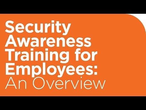 Security Awareness Training for Employees: An Overview