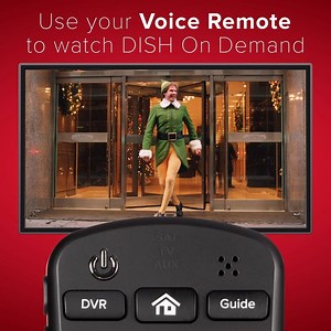 Enjoy Elf and your other favorite holiday movies with DISH On Demand. Just say the words and it's on! See more about the DISH Voice Remote: di.sh/VoiceRemote | DISH