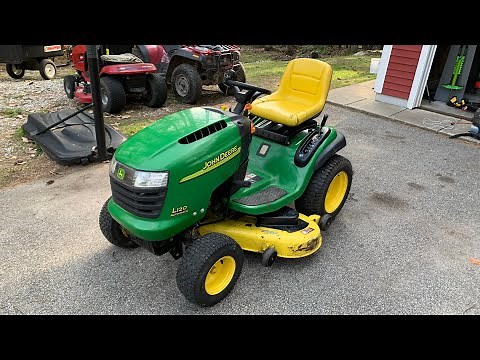 Review on a John Deere L120, startup and comprehensive review!