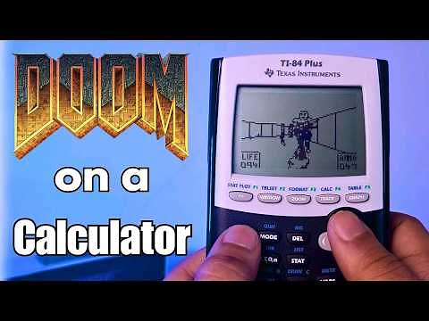 I Got DOOM Running On My TI-84 Plus ... And So Can YOU