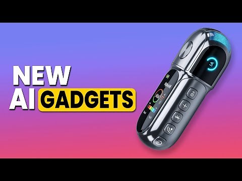 20 New AI Gadgets You Must See in 2025: Smart Tech That Will Change Everyday Life