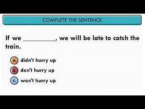 Identifying Conditional - English Grammar