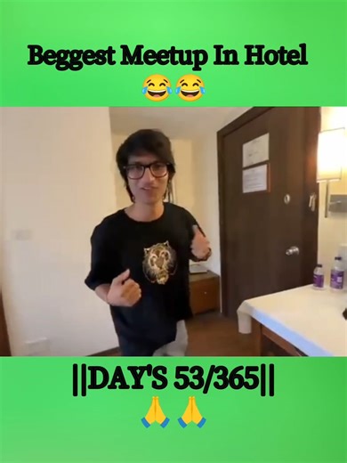 Biggest Meetup In Hotel 😂😂||DAY'S 53/365||#souravjoshivlogs#4048#viralvlogs#