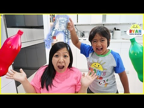 Top 5 science experiments to do at home for Kids with Ryan ToysReview!!!