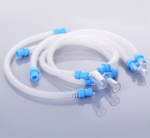 [Hot Item] Reusable Silicon Breathing Circuit Length 120 150 Cm with Extra Limb for Ventilator Use