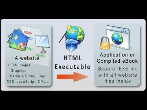 How To (Convert) Compile HTML To Exe