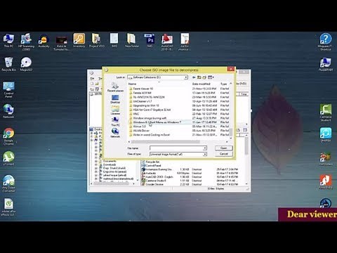 How to Open UIF File | How to Open File | Universal Image Format File