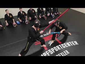Das ist Sportschanbara - japanischer Schwertkampf im Kampfsportcenter Drexler The Dojo
