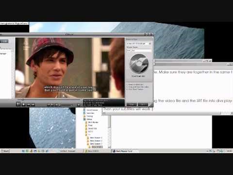 How to use .SRT files with DivX Player & VLC Media Player
