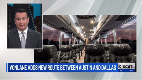 Luxury bus service rolling out daily trips between Austin, Dallas area