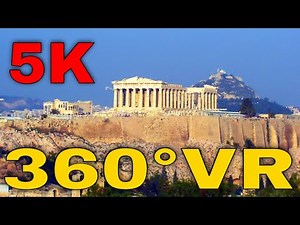 360° VR Acropolis of Athens Greece All About Viral Youtube Travel Videos 5K 3D Virtual Reality HD 4K