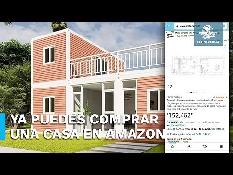 Amazon pone a la venta casas prefabricadas, ¿cómo son y cuánto cuestan?