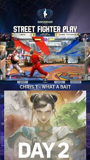 Chris Tatarian Ken ▷ What a bait | CAPCOM CUP 12 Day 2 #capcomcup12 #streetfighter6 #sf6_ken