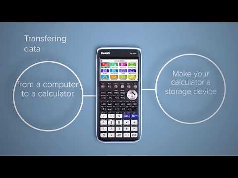 How to Transfer Files onto PC from the Casio fx-CG50 Graphic Calculator