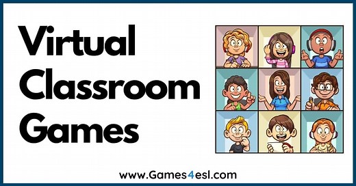 15 Fun Online Games For Virtual Classrooms | Games4esl