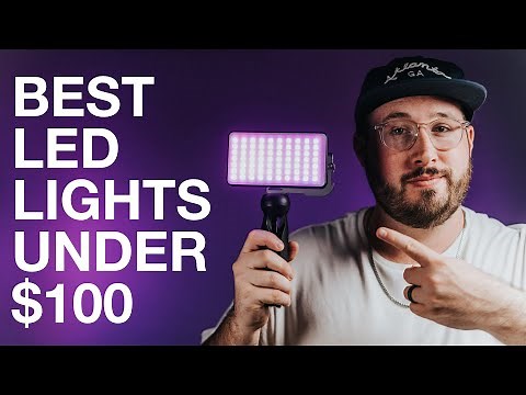 BEST LED Video Lights for YouTube Under $100