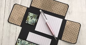 File folder stationary set.