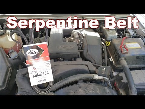 How to Replace A Serpentine Belt Chevy Colorado and GMC Canyon