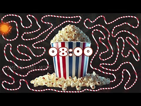 8 Minute popcorn 🍿 bomb 💣 timer