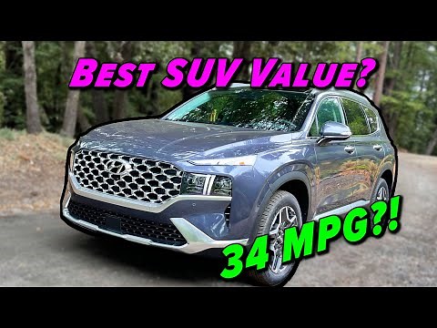 The Mid-Size Alternative To Compact CUVs | 2022 Hyundai Santa Fe Hybrid