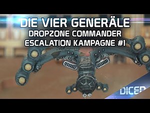 Die vier Generäle | Dropzone Commander #1 | Tabletopkampagne | DICED