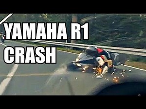 Yamaha R1 CRASH