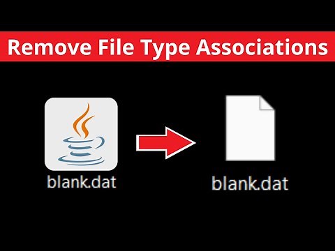 How To Remove File Type Associations In Windows 11 - Unset A Default App For A File Type Extension
