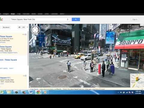 How to Use Google Map Street View
