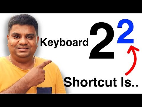How To Type Square In Keyboard