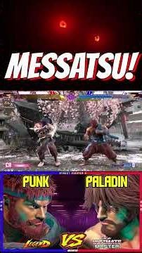SF6 Punk (Ryu) VS Paladin (Ryu)💥Messatsu!💥スト6💥Street fighter 6 💥Shorts