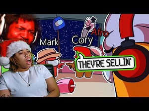 CoryxKenshin - The most CHAOTIC RAGE rounds of AMONG US I've ever played | REACTION