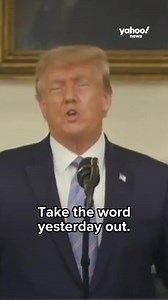 Never before seen video of Former President Trump filming Jan. 7 speech. | Yahoo News