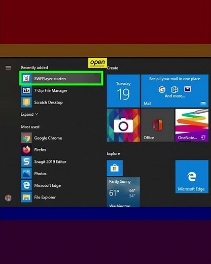 How to Open SWF Files on Windows