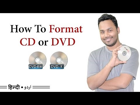 How to Format DVD RW