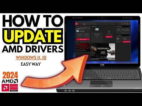How to Install AMD Drivers in Windows 11, 10 || AMD Drivers Update 2024 || AMD Adrenalin✅