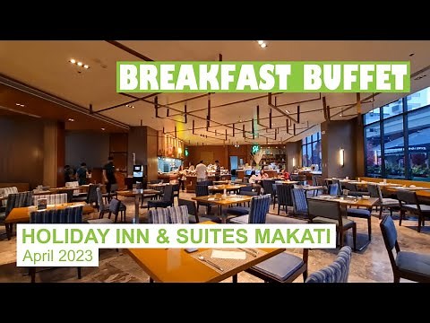 Breakfast Buffet at Holiday Inn & Suites Makati | Hotel Buffet 🇵🇭