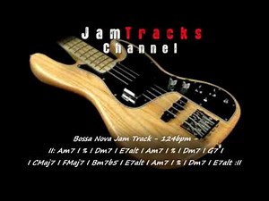 Bossa Nova Bass Backing Track - Bossa / Latin Jazz