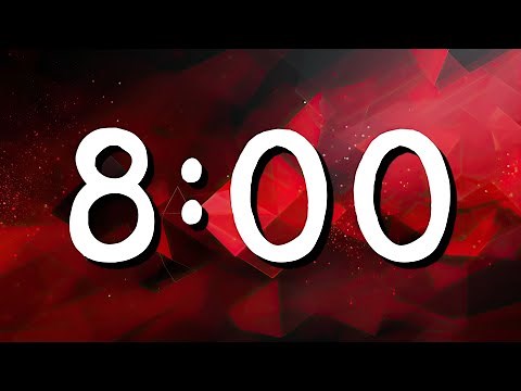 8 Minute Countdown Timer