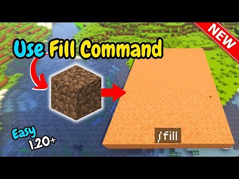 How To Use Fill Command In Minecraft | Full Guide